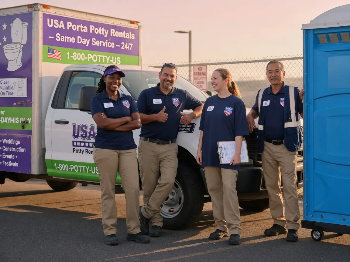 Porta Potty Rental company in Salinas, CA